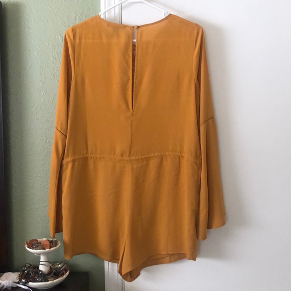 Mustard Boho Romper - Picture 5 of 5